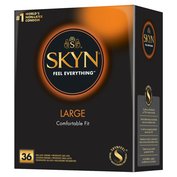 Bezlatexové kondomy Manix Skyn Large (36 ks)