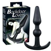 Silikonový anální kolíček Backdoor Lovers Anal Anchor Plug (8 cm, Ø 2 cm)