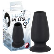 [vel. M (10 cm, Ø 5 cm)] Dutý silikonový anální kolík Lust Tunnel Plug