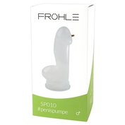 Velký vakuový kondom s místem na varlata pro trénink potence (bez pumpy) Fröhle SP010 #penispumpe