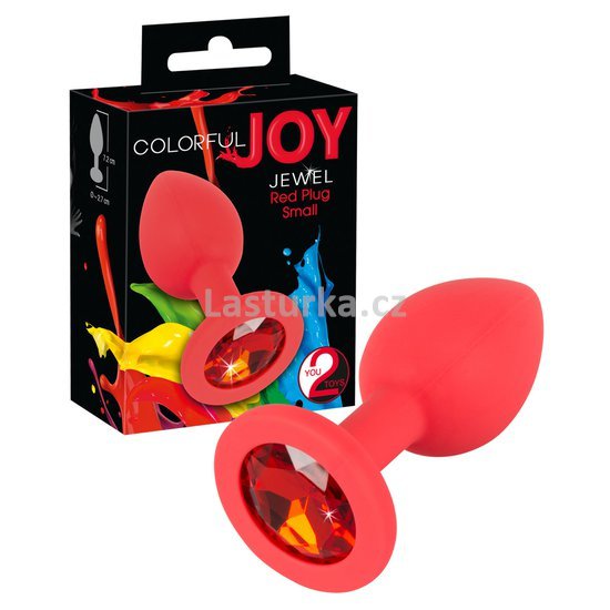05171270000_Colorful Joy Jewel Red Plug