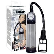 Vakuová pumpa na penis s tlakoměrem Penis-pump Deluxe