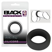 Silikonový široký kroužek na penis Black Velvets Cock Ring (Ø 3,2 cm)