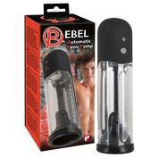 Automatická vakuová pumpa na penis se silikonovou manžetou Rebel Automatic Penis Pump