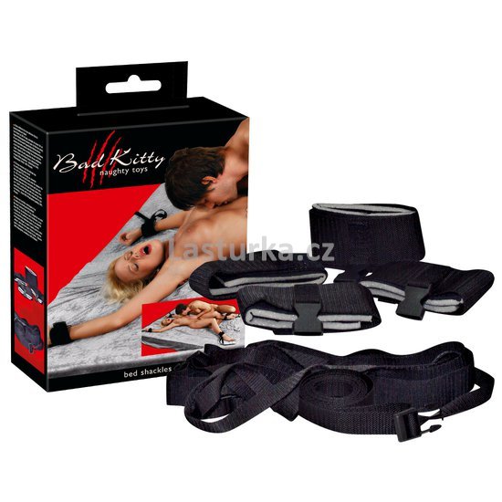 05279550000_Bed Shackles Bad Kitty set of4