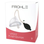 Vakuová vaginální pumpa se sondou Fröhle Vagina Set Solo Extreme VP002 (12 x 7,5 cm)