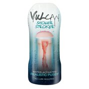Masturbátor - realistická vagína lubrikovaná vodou Vulcan Shower Stroker Water-Activated Realistic Pussy