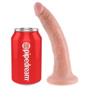 Velmi realistické penisové dildo s přísavkou King Cock 7" Cock (17,8 cm, Ø 4,1 cm)