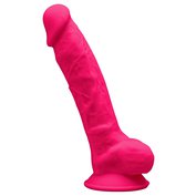 Penisové dildo z patentovaného paměťového silikonu zn. Silexd Model 1 (18,8 cm, Ø 3,8 cm)
