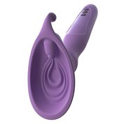 Silikonová přísavka na lasturku s vibrací a stimulací klitorisu Fantasy For Her Vibrating Roto Suck-Her