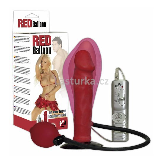 05673880000_Red Balloon inflatable Dildo