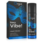 Tekutý vibrátor - stimulační gel pro muže i ženy Orgie Sexy Vibe! Liquid Vibrator (15 ml)