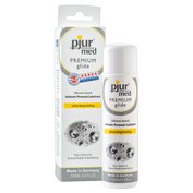 Prémiový lubrikační gel na silikonové bázi pro hypercitlivou sliznici Pjur med Premium Glide (100 ml)