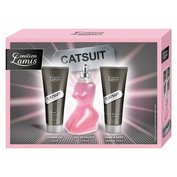 Dárková sada pro ženy - parfémová voda (100 ml), tělové mléko (50 ml) a sprchový gel (50 ml) Creation Lamis Catsuit for Women