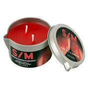 Svíčka s nízkoteplotním voskem S/M Candle rot (100 g)