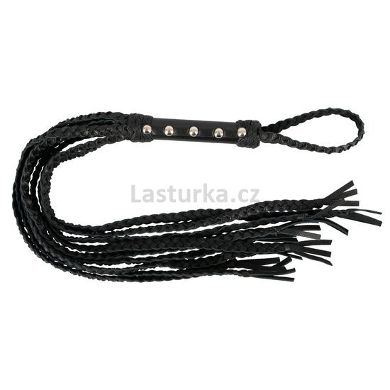 20405491000_Leather Flogger CatONine