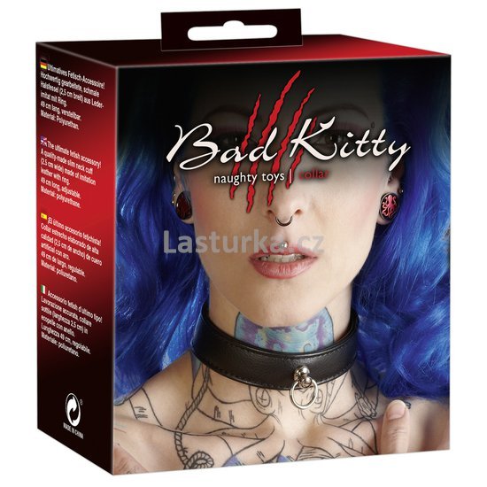 24904041001_Bondage Collar black BK