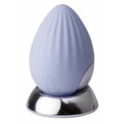Silikonový přikládací vibrátor ve tvaru vajíčka Rock Off NIYA 4 (7 cm x 4,8 cm)