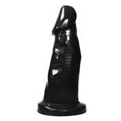 Obří penisové dildo All Black Giant Penis (29 cm, Ø 8,5 cm, 1150 g)