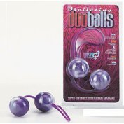 Venušiny kuličky Oscilating Duo Balls purple-white (Ø 3cm)